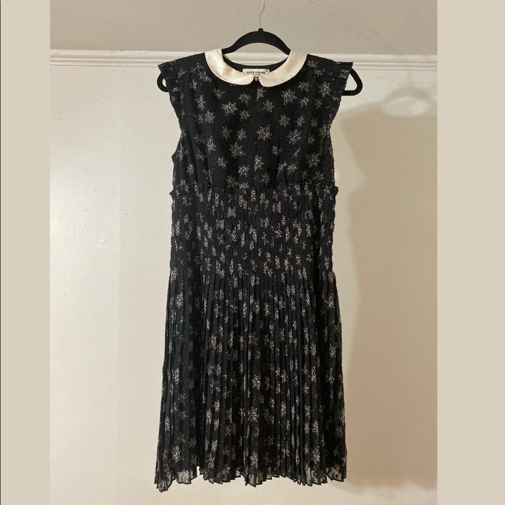Kate Young For Target black stars dress size SP